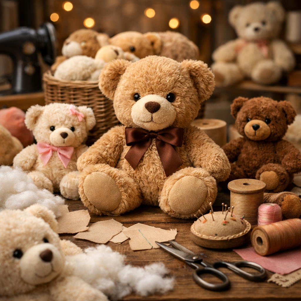 Bir Peluş Ayı Neden Bu Kadar Özel? Duygulara Dokunan Peluş İmalatı ve Üretimi Hikâyesi