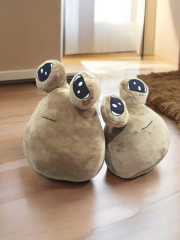 Mellito Toyzz Pou Peluş Yumuşak 28 Cm Dolgu Çocuk Oyun Arkadaşı