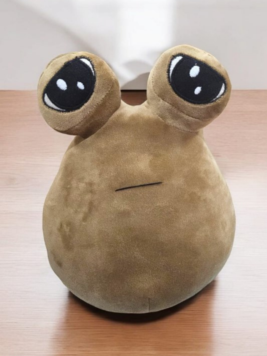 Mellito Toyzz Pou Peluş Yumuşak 28 Cm Dolgu Çocuk Oyun Arkadaşı
