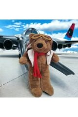 Mellito Toyzz Peluş Ayı Vecihi Kırmızı Güllü Ayıcık