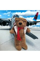 Mellito Toyzz Peluş Ayı Vecihi Kırmızı Güllü Ayıcık