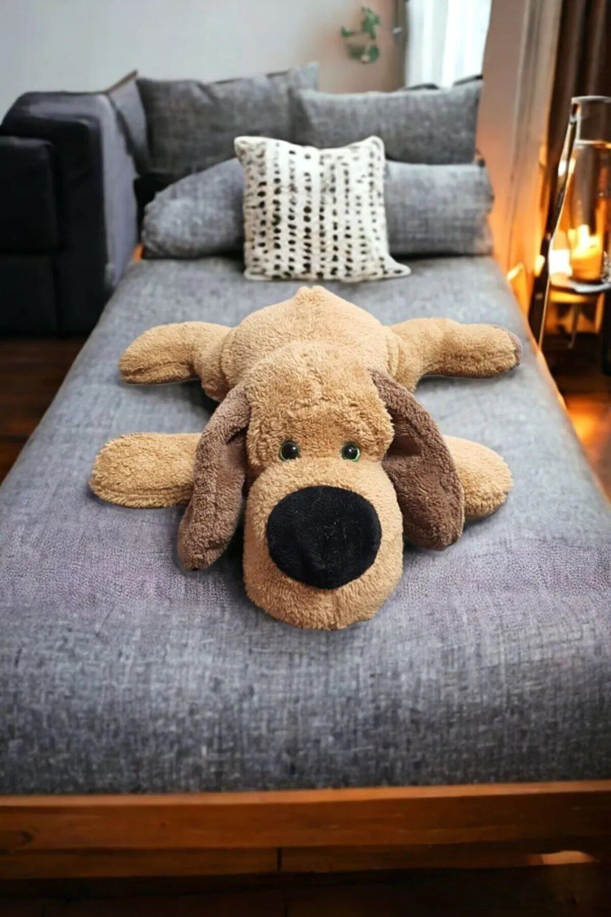 Kocaburun Köpek Peluş Uyku Arkadaşı ve Oyuncak Hediyelik