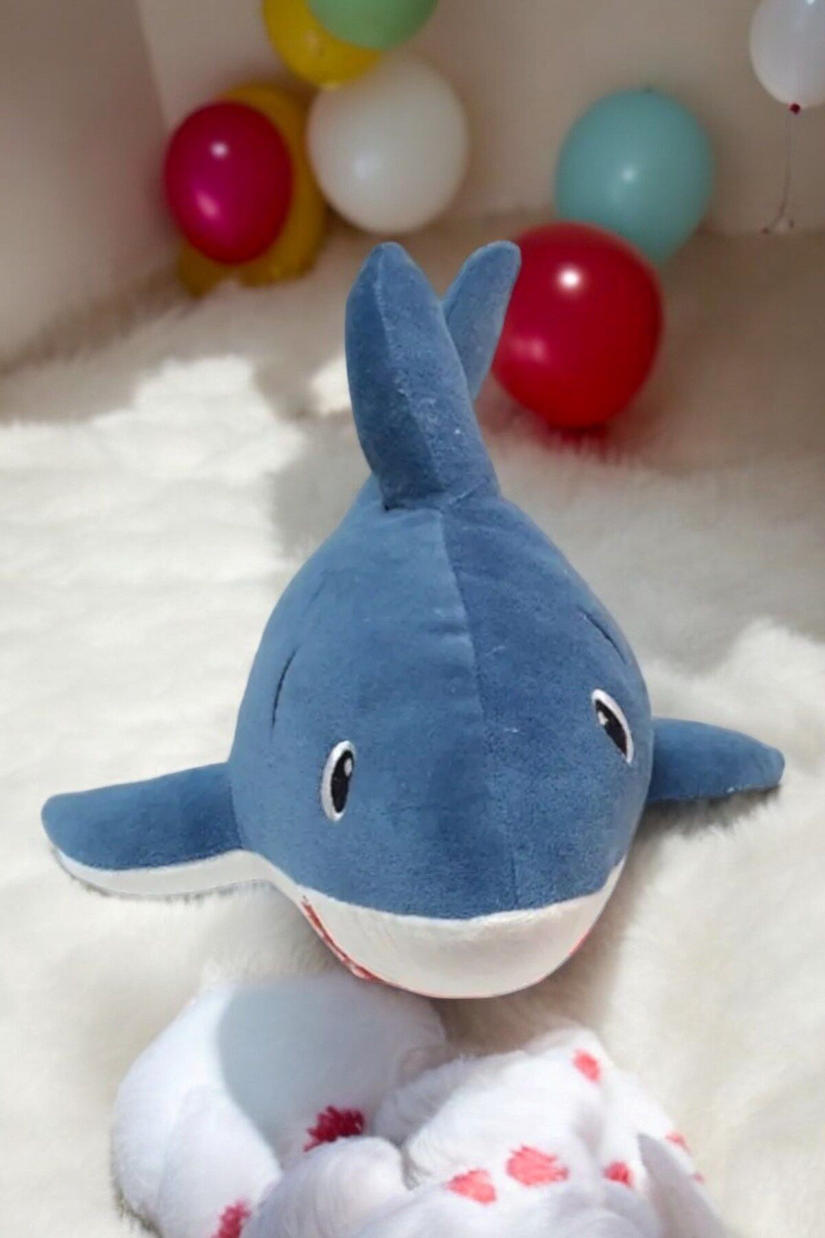 Köpek Balığı Baby Shark Peluş Uyku Arkadaşı ve Oyuncak Hediyelik