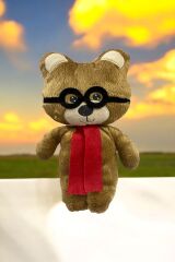 M-Bear Gözlüklü Ayı Uyku Arkadaşı Peluş Ayı