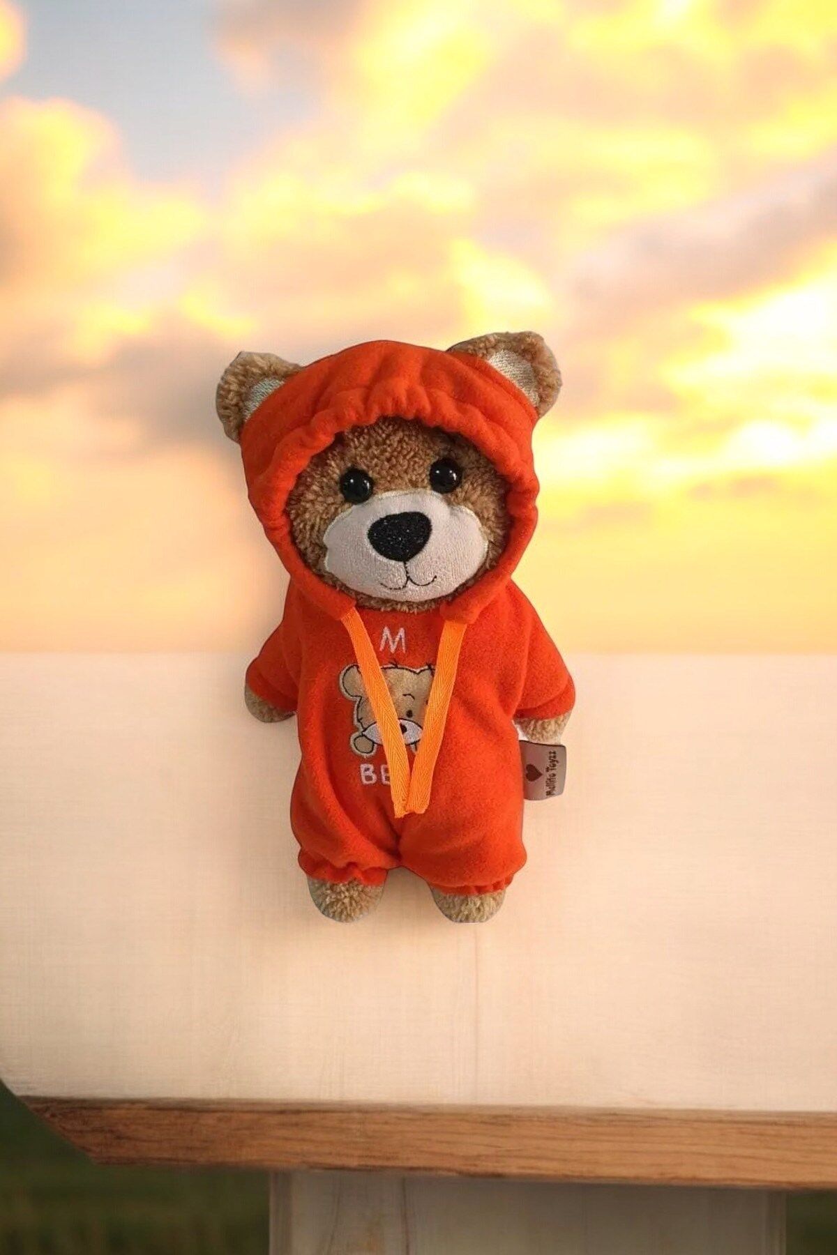 M-Bear Turuncu Uyku Arkadaşı Peluş Ayı