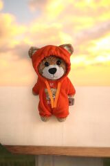 M-Bear Turuncu Uyku Arkadaşı Peluş Ayı