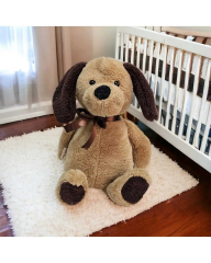 Peluş Köpek Kahverengi Uyku Arkadaşı ve Oyuncak Hediyelik