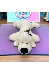 Peluş Köpek Krem Peluş Uyku Arkadaşı ve Oyuncak Hediyelik