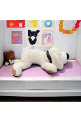 Peluş Köpek Krem Peluş Uyku Arkadaşı ve Oyuncak Hediyelik