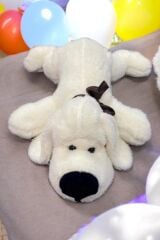 Peluş Köpek Krem Peluş Uyku Arkadaşı ve Oyuncak Hediyelik