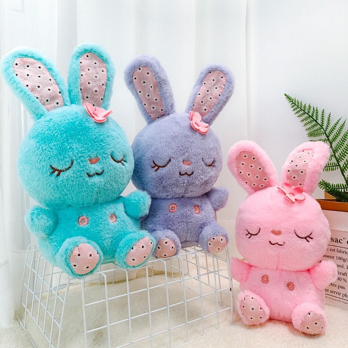 Mellito Toyzz 30 Cm Çiçekli Tavşan