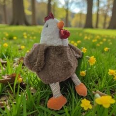 Mellito Toyzz Sevimli Tavuk Peluş Oyuncak