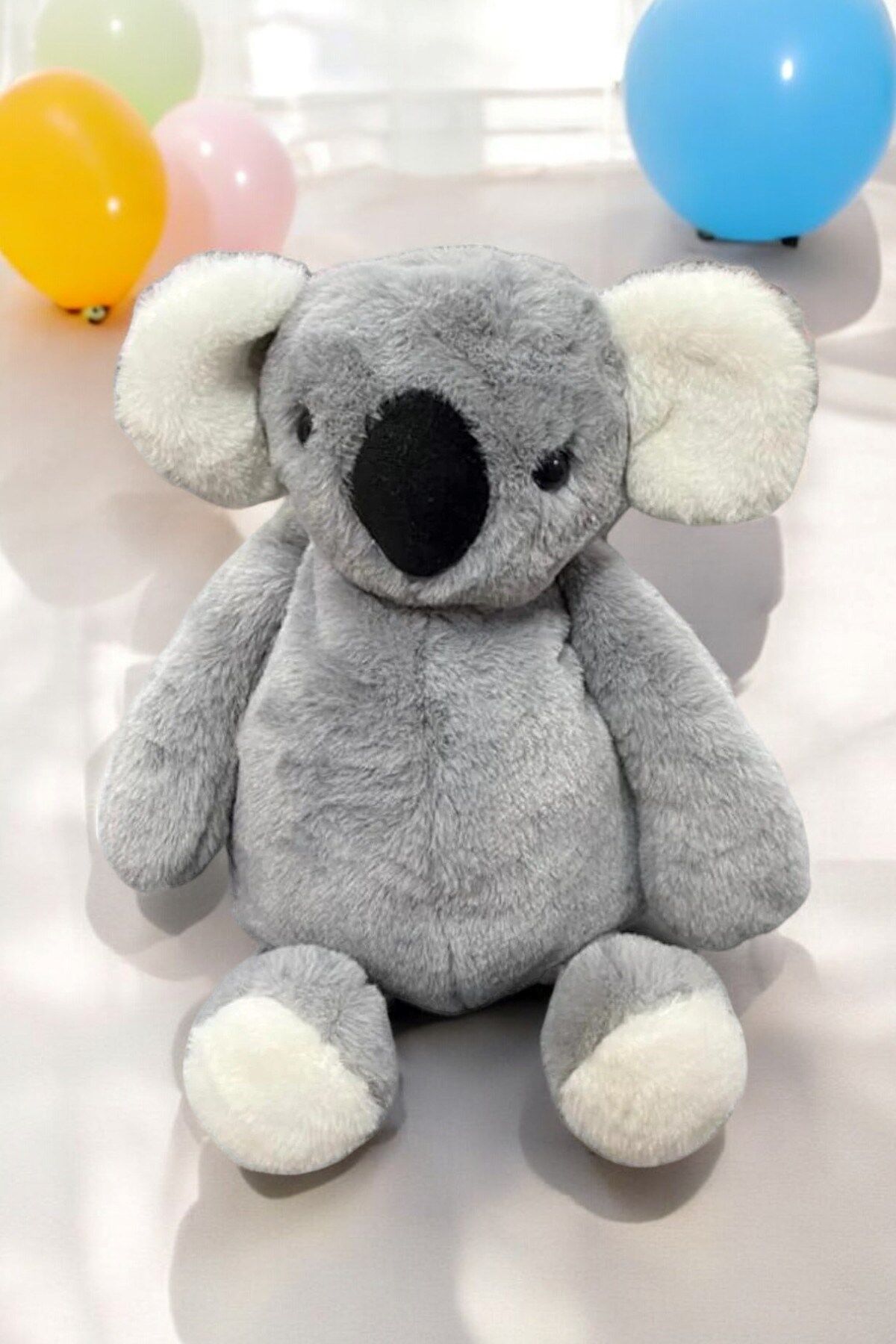 Sevimli Gri Koala Peluş Oyuncak ve Uyku Arkadaşı