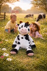 Sevimli İnek Peluş Oyuncak 50 cm