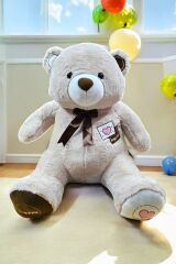 Mellito Toyzz Sevimli Kahverengi Peluş Ayı Oyuncak Ayıcı 60 cm