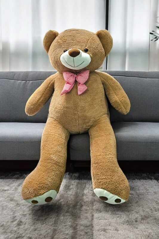 Mellito Toyzz Sevimli Kahverengi Şişman Peluş Ayı Oyuncak Ayıcık En Güzel