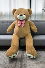 Mellito Toyzz Sevimli Kahverengi Şişman Peluş Ayı Oyuncak Ayıcık En Güzel