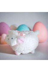 Mellito Toyzz Sevimli Kuzu Krem Kuzucuk Peluş Oyuncak ve Uyku Arkadaş