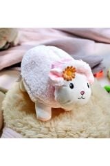 Sevimli Kuzu Pembe Kuzucuk Peluş Oyuncak ve Uyku Arkadaşı