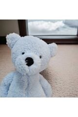 Mellito Toyzz Sevimli Mavi Peluş Ayı Oyuncak Ayıcık En Güzel Hediyeler 50 cm