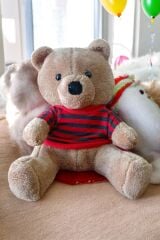 Mellito Toyzz 40 Cm Sevimli Peluş Ayı Oyuncak Ayıcık En Güzel Hediyeler