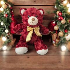 Mellito Toyzz Sevimli Peluş Ayı Oyuncak Ayıcık En Güzel Hediyeler 35 Cm