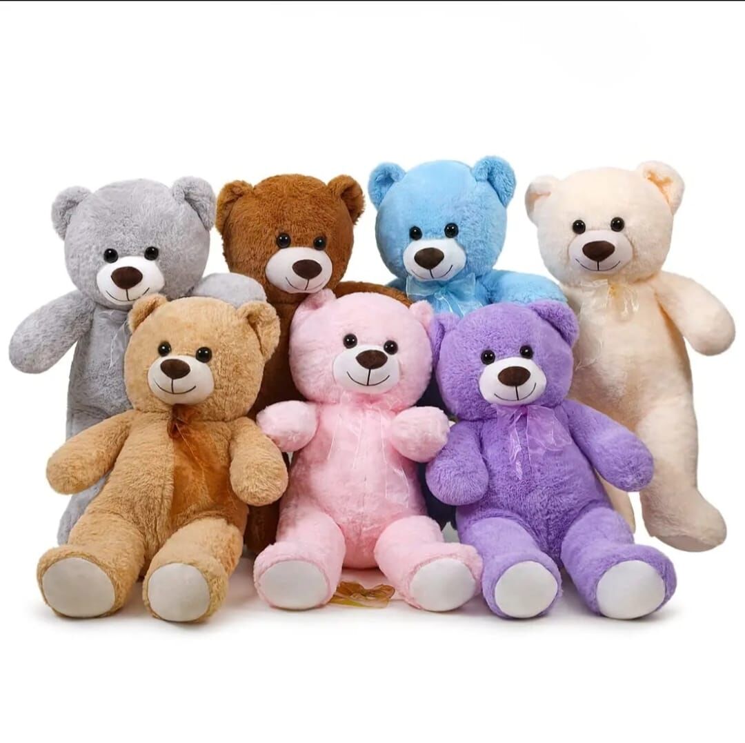 Mellito Toyzz 60 Cm Sevimli Wellsoft Ayı Oyuncak Ayıcık En Güzel Hediyeler