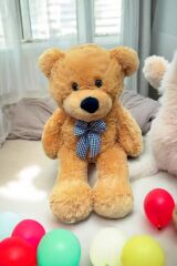 Mellito Toyzz Sevimli Peluş Turuncu Ayı Oyuncak Ayıcık En Güzel Hediyeler