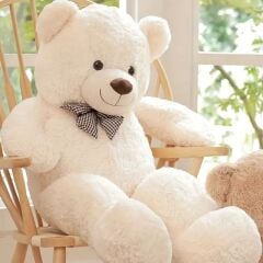 Mellito Toyzz 120 Cm  Sevimli Peluş Ayı Oyuncak Ayıcık En Güzel Hediyeler