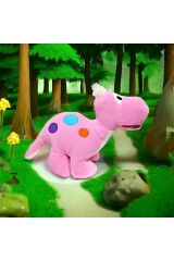 Sevimli Pembe Dinazor Peluş Oyuncak ve Uyku Arkadaşı