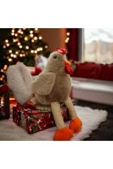 Mellito Toyzz Sevimli Tavuk Gıt Gıt Gıdak Peluş Oyuncak ve Uyku Arkadaşı