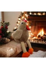 Mellito Toyzz Sevimli Tavuk Gıt Gıt Gıdak Peluş Oyuncak ve Uyku Arkadaşı