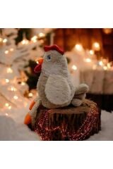 Mellito Toyzz Sevimli Tavuk Gıt Gıt Gıdak Peluş Oyuncak ve Uyku Arkadaşı