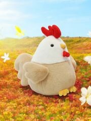 Sevimli Tavuk Peluş Oyuncak Oyun Arkadaşı Çiftlik Oyuncağı