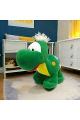 Sevimli Yeşil Dinazor Peluş Oyuncak ve Uyku Arkadaşı