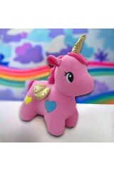 Tek Boynuzlu At Ünicorn Uyku Arkadaşı Peluş Oyuncak Ponny