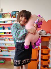 Mellito Toyzz Tek Boynuzlu At Ünicorn Uyku Arkadaşı Peluş Oyuncak Ponny