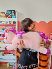 Tek Boynuzlu At Ünicorn Uyku Arkadaşı Peluş Oyuncak Ponny