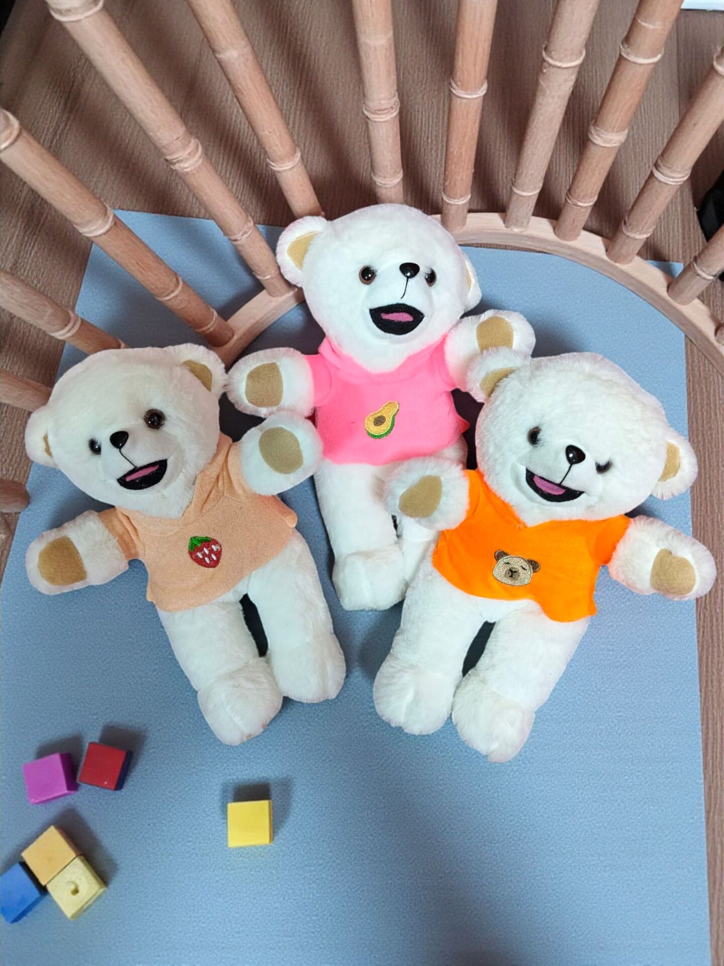 Yumoş 30 Cm Yumuşacık Peluş Dil Çıkaran Ayı Uyku Arkadaşı Ayıcık