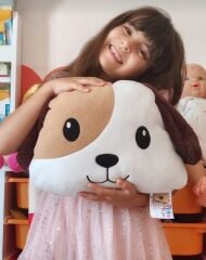 Mellito 40 Cm Sevimli Köpek Bebek Ve Çocuk Odası Yastığı