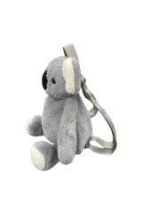 Mellito Toyzz Gri Koala Oyuncak Peluş Çanta Sırt Çantası