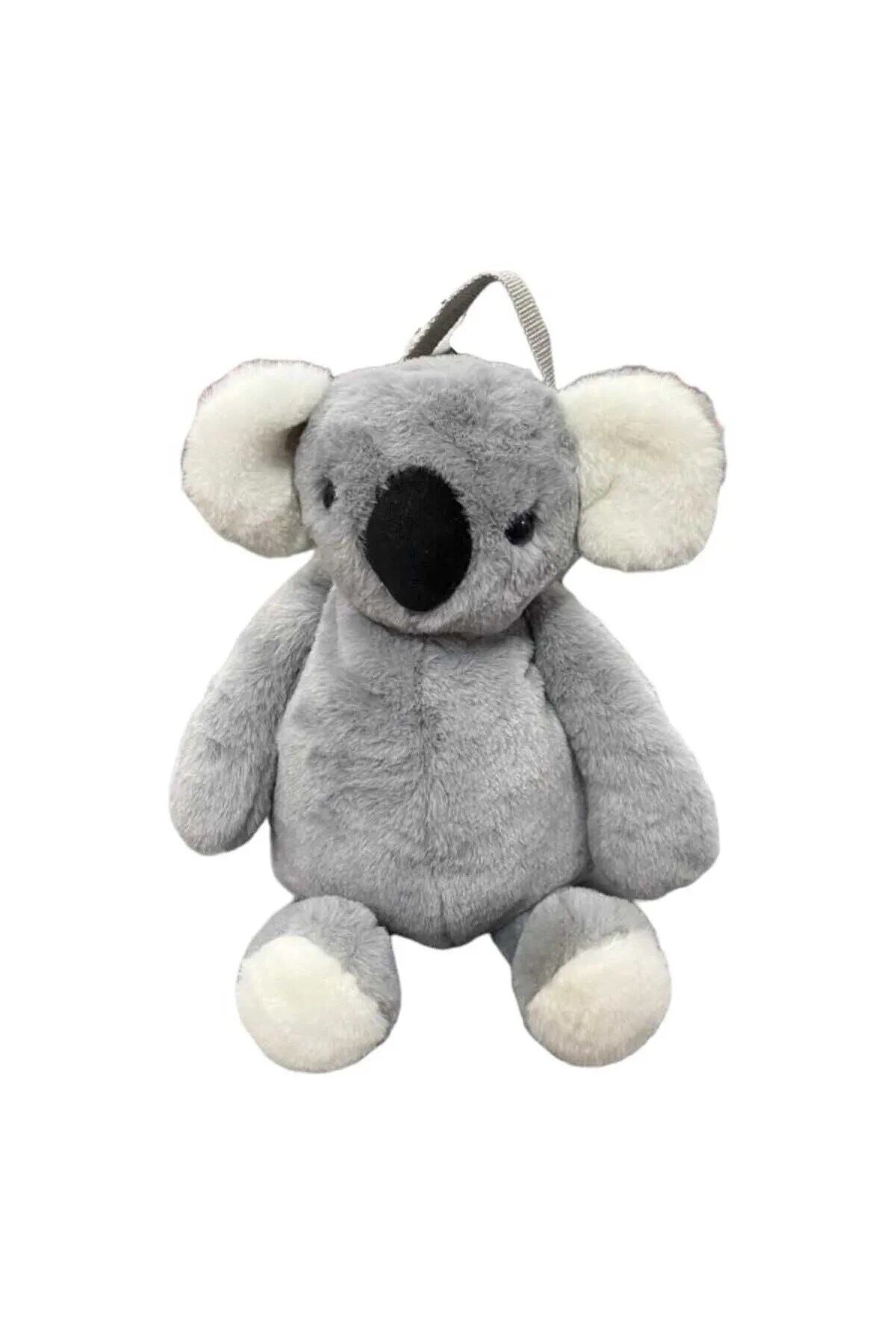 Gri Koala Oyuncak Peluş Çanta Sırt Çantası