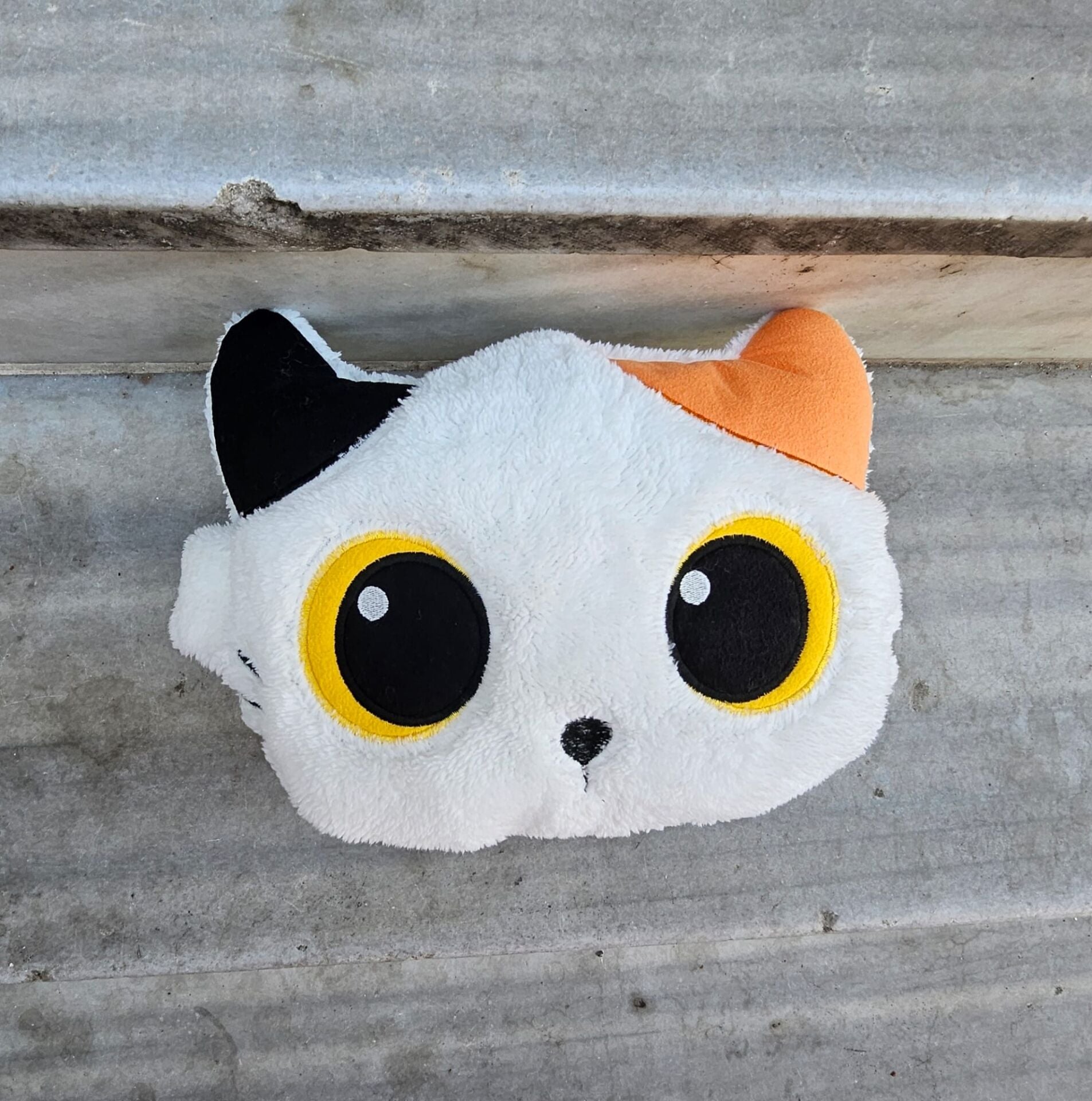 Peluş Sarı Kedi Yastık Oyuncak