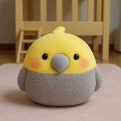 Sevimli Kuş Bebek ve Çocuk Odası Oyuncaklı Peluş Yastık 30 Cm