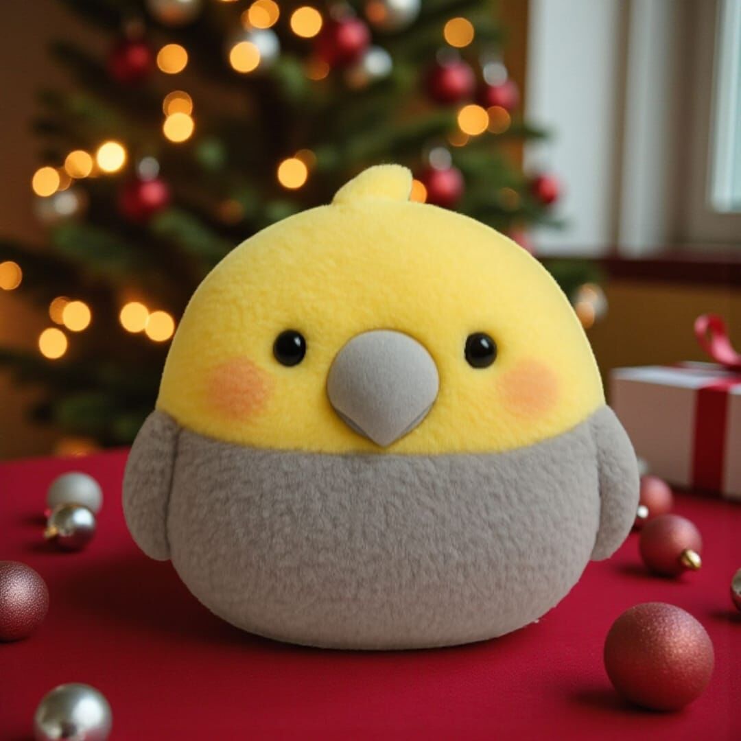 Sevimli Kuş Bebek ve Çocuk Odası Oyuncaklı Peluş Yastık 30 Cm