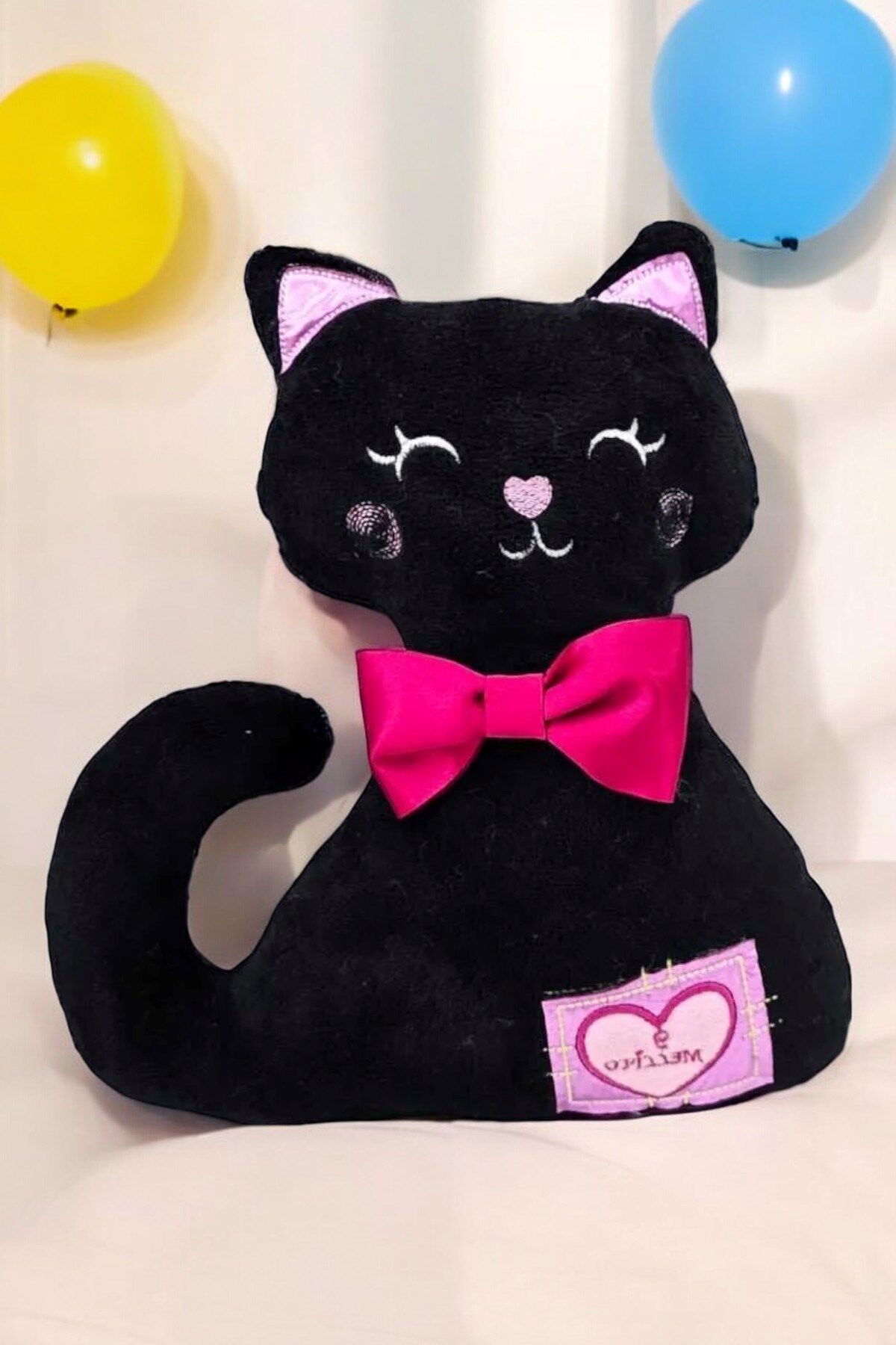 Sevimli Kedi Peluş Dekoratif Kırlent Oyuncak Ayıcık En Güzel Hediyeler