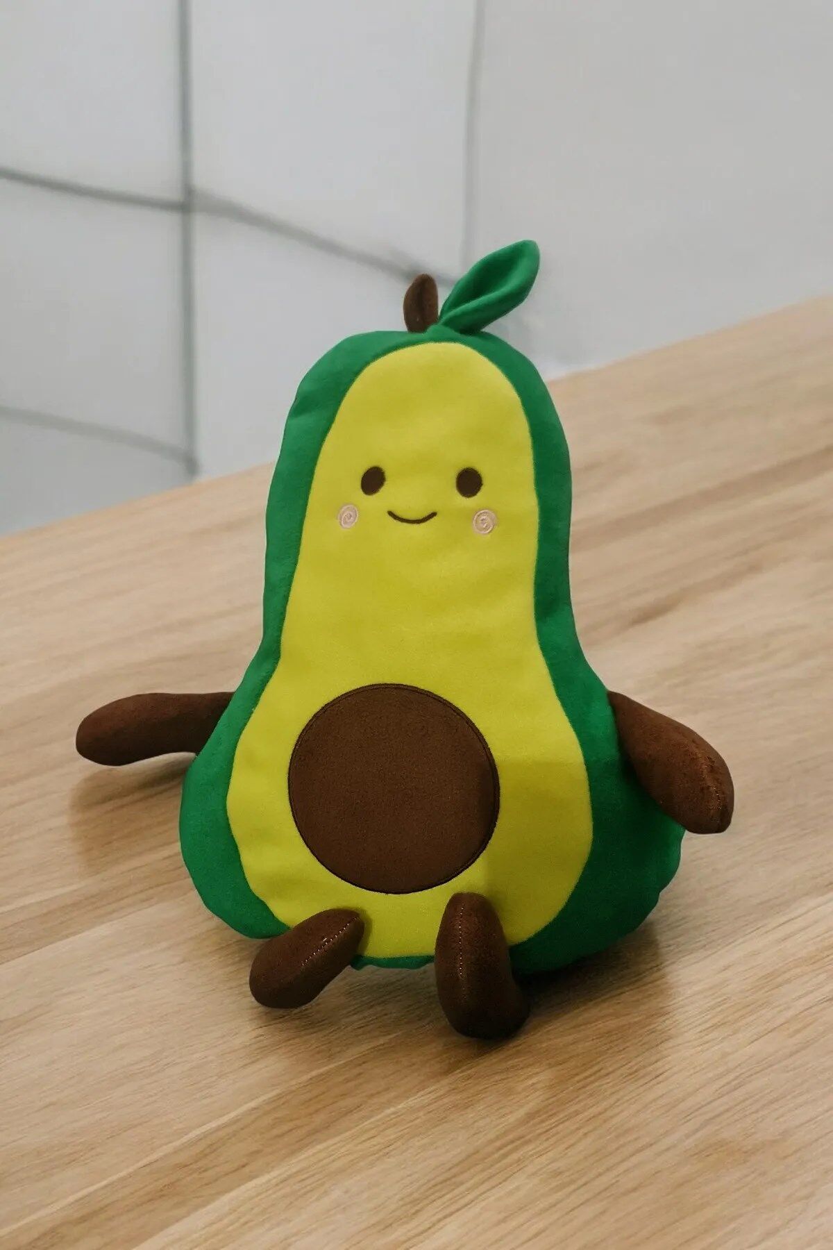 Sevimli Peluş Avokado Yastık Uyku Arkadaşı, Oyuncak ve Çocuk Odası Yastığı