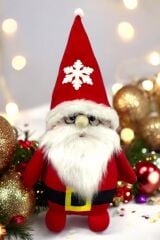 Noel Baba Peluş Yılbaşı Dekoru ve Peluş Oyuncağı