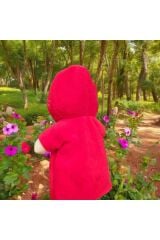 Kırmızı Başlıklı Kız Peluş Oyuncak Cicimel Bez Bebek