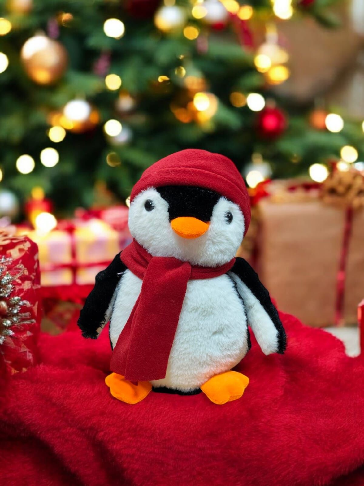 30 Cm Kıyafetli Peluş Penguen